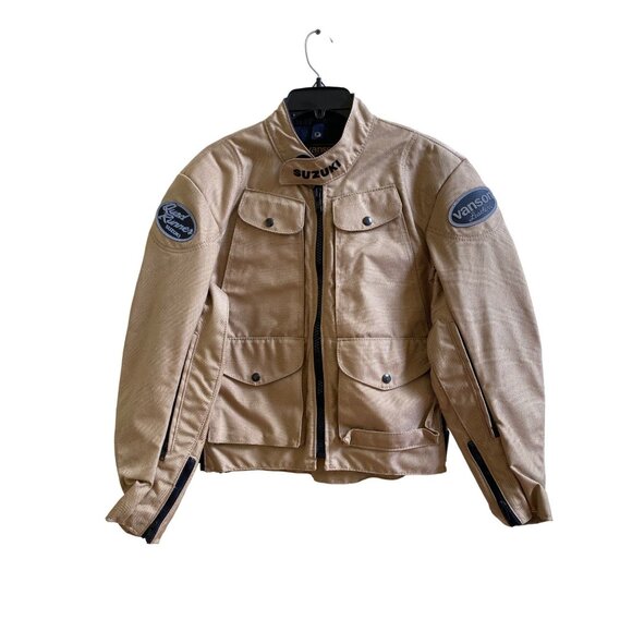 Vanson Leather Quad Runner SuzukiRacing Jacket sz M